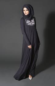 Pleated Jersey Abayas for Modish Girls � Girls Hijab Style & Hijab ...