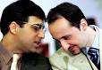 India Grandmaster Viswanathan Anand talks to Veselin Topalov at a press ... - sp3