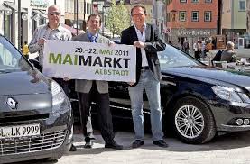 Markus Ringle, Holger Stumpp und Andreas Hödl haben das neue Konzept für den Maimarkt präsentiert. Foto: GrafFoto: Schwarzwälder-Bote. Albstadt.