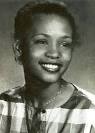 Young Whitney Huston yearbook