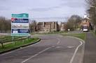 SP3065 : Sir Anthony Eden Way turns off Rock Mill Lane, Leamington Spa - via Daymix