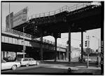 File:Looking northeast at Third Avenue Elevated over Cross Bronx ...