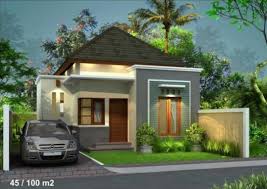 GAMBAR MODEL RUMAH MINIMALIS TYPE 45 | Jasa Desain Rumah,Solusi ...