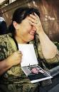 Plaintiff Esther Miller weeps while talking to the media outside Los Angeles ... - 2007_07_17_LosAngelesTimes_LADiocese_ph_Esther_Miller