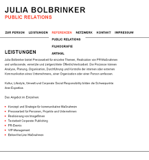 Julia Bolbrinker | Lorndal Agentur