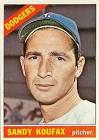 Sandy Koufax throws his no
