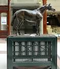 The plinth was made by Sheet Metal &amp; Fabrication students on a Youth - via Daymix