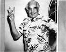Sir Alexander Bustamante showing his party sign [date unknown ...