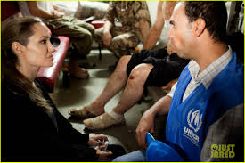 angelina jolie visits syrian refugees in jordan 01