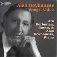 Ara Berberian, bass / Alan Hovhaness, piano. Crystal CD816 • Timing 54:18 - CD_Songs_2