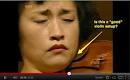 Analyzing Violin Chin Rest Setup - Artist Kyung-Wha-Chung - Kyung-Wha-Chung-plays-Brahms-violin-concerto-1996-YouTube-1