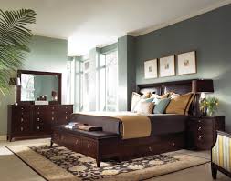 Awesome Bedding Ideas For Black Furniture With Dark Brown Solid ...