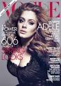 Adele on the cover of "Vogue.