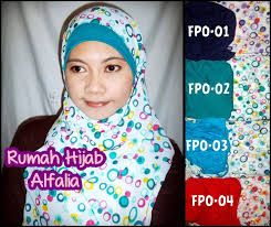 Grosir Jilbab Pashmina Instan Fathia Motif Bubble Harga Murah ...