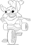 Lilo And Stitch coloring page