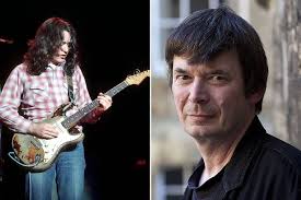 Rory Gallagher and Ian Rankin. Scottish crime writer Ian Rankin has written a new book inspired by guitarist Rory Gallagher. - Rory-Gallagher-and-Ian-Rankin-main-2264083