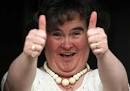 蘇珊·波伊爾(Susan Boyle)開心的