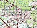 Gainesville topographic map