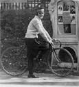 Woman on Bicycle 1922: National Woman's Party Messenger