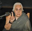 Historian Romila Thapar delivering a lecture during the Ramayana festival at ... - 16FEB_ROMILA_THAPAR_479756f