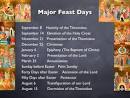 Feast Days | RM.