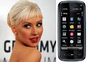 Christina Aguilera Nokia 5800