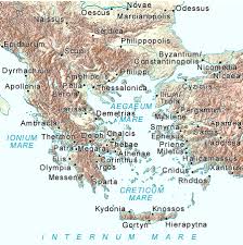 Map of Greece