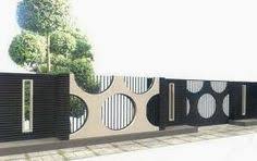 Desain Pagar Rumah Minimalis | Fasade+fence | Pinterest | Models ...