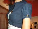 HOW TO - Make a Bolero Jacket from Pants @Craftzine.com blog