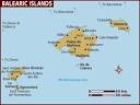 Map of Balearic Islands