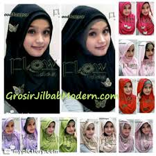 Jilbab Hoodie Syria Kupu-Kupu By Flow | Grosir Jilbab Modern ...