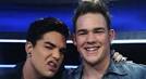 James Durbin and Adam Lambert