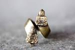 Supermarket   Gold Buddha Twist Ring from Diament Jewelry