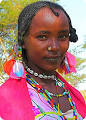  Fulani Afro Glitz Hair!