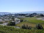 Everett, WA : Everett waterfront and Navy station (Puget Sound ...