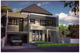 Desain Rumah Klasik Modern 2 Lantai Terbaru