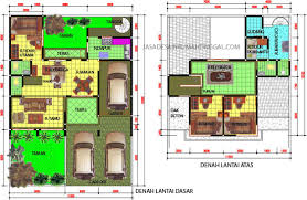 DENAH TYPE-154-168 | Jasa Desain Rumah Tinggal