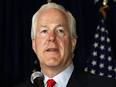 John Cornyn, R-Texas, talks to supporters at an election - 090102_cornyn_isenstadt