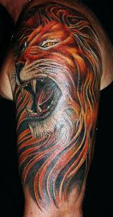 Japanese Lion Tattoos