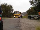 With single track roads and on-going repair work to be done, the only option - via Daymix