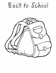 Back to School coloring page