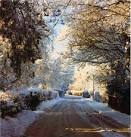 TL2326 : Rectory Lane in winter snow circa 1980 - via Daymix