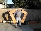 Amazing Giant Cardboard Robot Costume