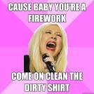 Wrong Lyrics Christina   cause baby youre a firework come on clean