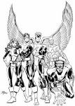 Marvel Comics of the 1980s: 1985 - X-Factor preliminary designs by ...
