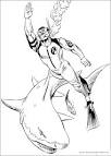 Action man coloring page