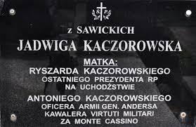 Matka prezydenta Ryszarda Kaczorowskiego – Jadwiga Kaczorowska była mieszkanką Buska-Zdroju i jest pochowana na cmentarzu parafialnym (Al. Boczna, ... - kaczorowska009