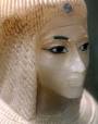 Close-up of what is believed to be one of the Princess Kiya's canopic jars ... - human_kiya