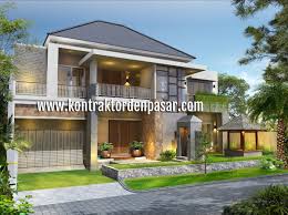 Desain Rumah Mewah Minimalis Modern 2 Lantai Contoh Rumah - Gambar ...