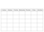 Printable Preschool Calendars